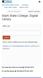 Mobile Screenshot of libguides.starkstate.edu