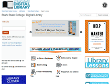Tablet Screenshot of libguides.starkstate.edu